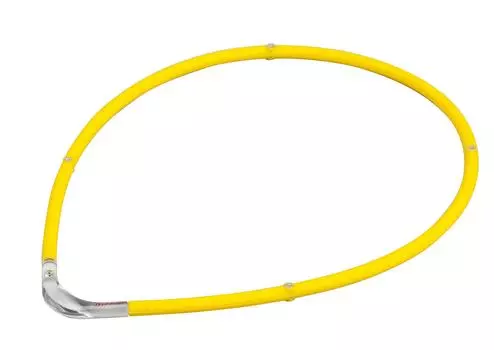 Phiten Ожерелье RAKUWA Magnetic Titanium ожерелье желтое x прозрачное 45 см Relief Blood Women S- [Жесткие плечи] [Жесткая шея] [Улучшает жесткость]