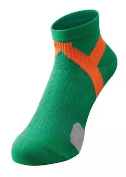 Phiten Носок зеленый/оранжевый 25-27см