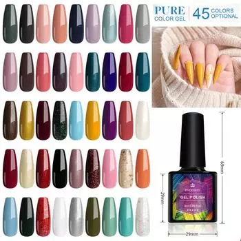 PHOENIXY 8 мл гель-лак для ногтей с блестками, замачиваемый УФ-гель, полуперманентный лак, красочный гель-лак для ногтей «сделай сам», лак для дизайна ногтей дома 052