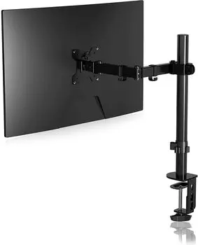 Pholiten Monitor Arm PC Monitor Arm LCD Display Arm VESA Compatible with inch monitors within 10KG MD97421 Multi-Axis 7575/100100MM 17-27