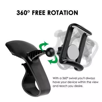 Phone Bracket 360 Rotation Portable Hand-free Design Car Accessories Cell Phone Gps Car Dashboard Mount Universal Phone Holder