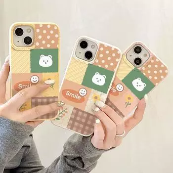 Чехол для телефона iPhone 16 15 14 13 12 11 Pro Max iPhone 11 13 16 15 14 12 X XS XR 6 7 8 SE iPhone 6 7 8 Plus Разлагаемый чехол из пшеничной соломы iPhone 6&7&8&SE 2020&SE 2022 белый