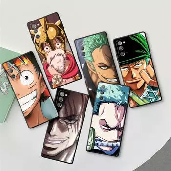 Чехол для телефона Samsung Galaxy Note 20 Ultra 10 Plus 8 9 S20 S22 A22 A72 A32 S21, силиконовый чехол OO-ne-P-Piece, броня с рисунками Samsung Note 8
