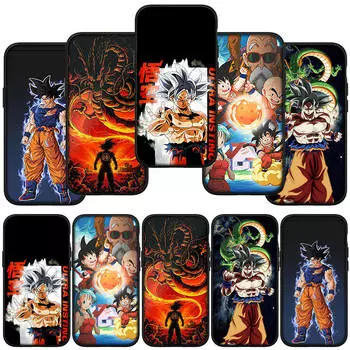 Phone Case for Samsung Galaxy S23 S24 iPhone 16 15 14 Xiaomi Redmi Note 13 12 11 8 Plus 10 9 Pro 14C Max X XR OPPO Huawei Dragon Ball Z Goku Cover for Samsung Galaxy S23 FE болюс