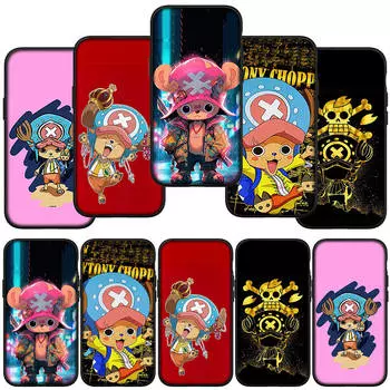 Phone Case for Samsung Galaxy S24 S23 iPhone 15 14 Xiaomi Redmi Note 13 12 11 8 10 9 Pro Max X XR OPPO A15 Huawei Tony Tony Chopper One Piece Cover