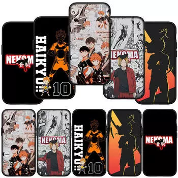 Phone Case for Samsung Galaxy S24 S23 iPhone 16 15 14 Xiaomi Redmi Note 13 12 11 8 Plus 9 Pro Max X XR OPPO Huawei Tobio Kageyama Haikyuu Shoyo Hinata for Samsung Galaxy S9 аэро
