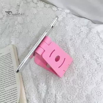 Подставка для телефона, нескользящая несущая регулируемая пластиковая подставка для настольного телефона для офиса белый