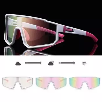 Photochromic Sunglasses Outdoor Sports Bike Cycling Glasses Man MTB Climbing Glasses Women Driving Bicycle Eyewear New