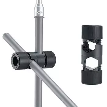 Photography Stand Accessories Multi-functional Extension Clip Tripod Cross Bar Mobile Phone Overhead Camera Tilt Bar чёрный