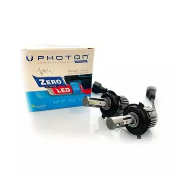 Photon Zero H4 Ice Blue +3 Plus Безвентиляторный светодиод