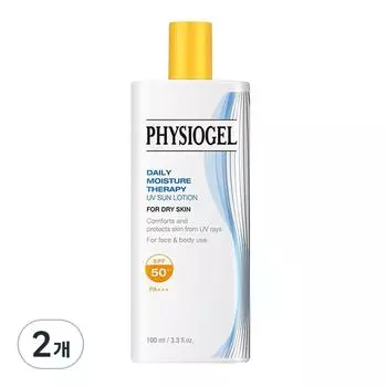 Physiogel Daily Moisture UV Family Sun Lotion SPF50+ PA+++, 100 мл, 2 шт.