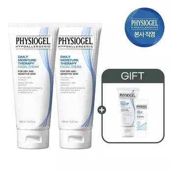 Physiogel DMT Cream 150ml x 2 + (Gift) Regen Cream 10ml + Cleansing Gel 30ml [Gifts may vary]
