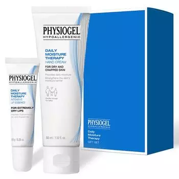 Physiogel DMT hand cream 50ml + lip essence 10g set, 1 set