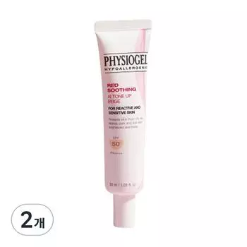 Physiogel Red Soothing AI Tone-Up Sunscreen Beige SPF50+ PA++++, 30ml, 2 units