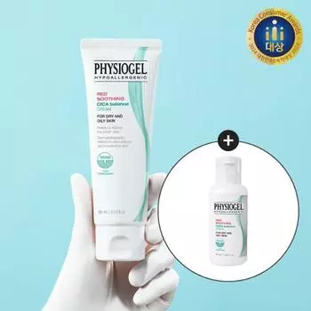 Physiogel Red Soothing Cica Balance Cream 80 мл + Cica Toner 50 мл подарочный план