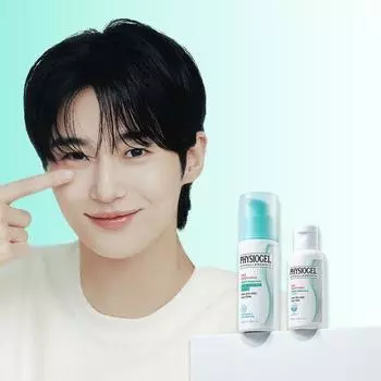 Physiogel Red Soothing Cica Balance Pore Control Serum 50 мл + Тоник 50 мл специальный