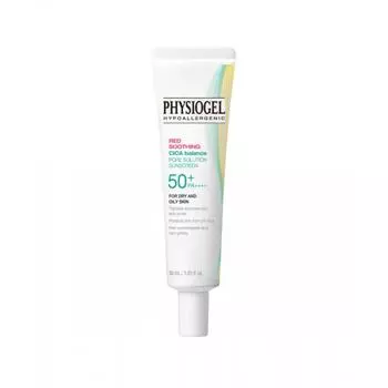 Physiogel Red Успокаивающий Cica Balance Pore Solution Солнцезащитный крем 30 мл NONE