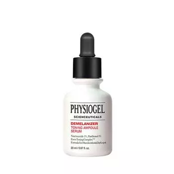PHYSIOGEL Scienceuticals Demelaziner тонизирующая ампульная сыворотка 20 мл P000DZFT - Serum