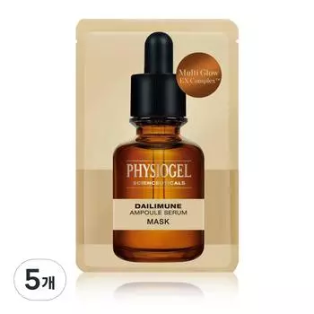 Physiogel Scientific Ceuticals Dailymune Ampoule Serum Mask Pack, 1 упаковка, 5 штук
