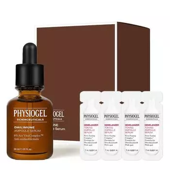 Physiogel Scientific Scientific Dailymune Ампульная сыворотка 30 мл + Демеланизатор Ампула 1 мл 4 шт, 1 набор