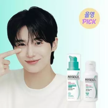 Physiogel [сентябрь All Young Pic Beon Woo Seok Pick] Physiogel Red успокаивающая сыворотка Cica Balance Pore Control 50 мл + тонер 50 мл Project