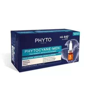 Phyto Phytocyane для мужчин против выпадения волос 12x5 мл