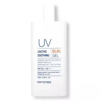 Phytotree Cactus Soothing Aqua Sun Gel SPF50+ PA+++, 100ml, 1 unit