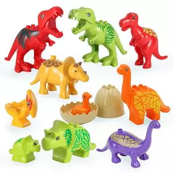 Pi LEGO DUPLO Фигурка Набор Динозавры, популярные игрушки в Корее