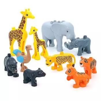 Pi LEGO DUPLO Фигурка Набор Животных 4, популярные игрушки в Корее