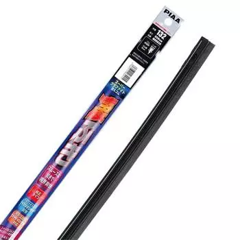 PIAA Wiper Replacement Rubber 650mm Graphite Coating Rubber Super Graphite 1 Piece Part Number 132 WBR650