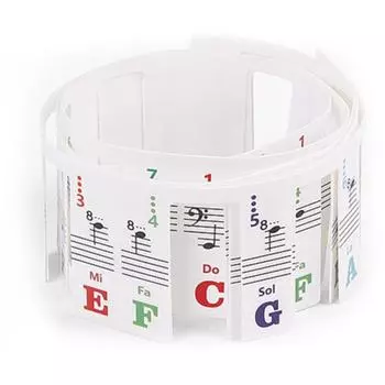 Пианино 88 клавишная наклейка для начинающих клавиатура маркер для нот пианино съемные наклейки для клавиш для начинающих детей электронное пианино нотная планка CN