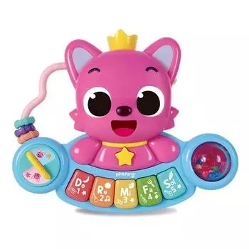 Пианино Pinkfong EQ, английское, смешанные цвета, популярные корейские игрушки