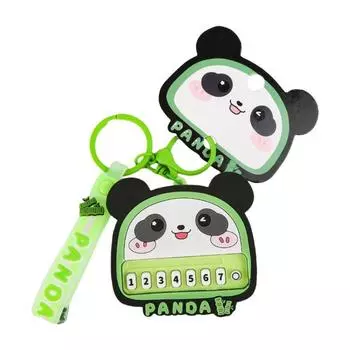 Piano Panda Music Keychain Kawaii Car Keyring Fashion Cartoon Toy Keychain Schoolbag Decoration Style 4