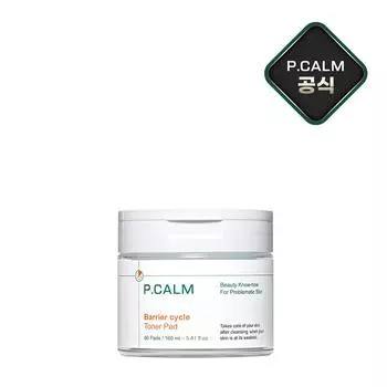 Picam Barrier Cycle Calming Toner Pad 160 мл, 60 шт., 1 шт.
