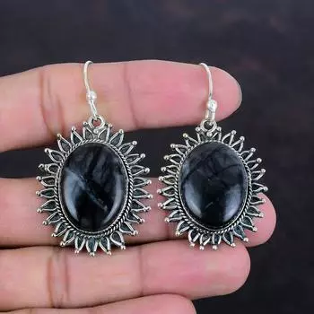 Picasso Jasper Earrings 925 Sterling Silver Earring Handmade Natural Gemstone Jewelry Unique Earring Engagement Gifts Picasso Jasper Jewelry