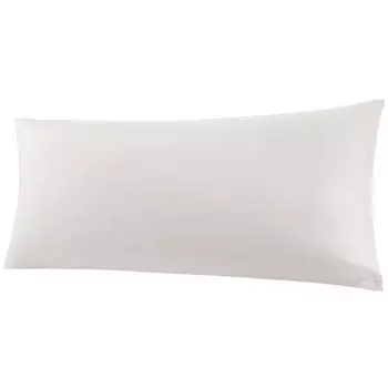 PiccoCasa Body Pillow Cover Cotton Zipper Type Pillow Cover Life Size Pillow Cover Cotton Plain Fluffy Soft Simple Gentle Touch Zipper Included 1