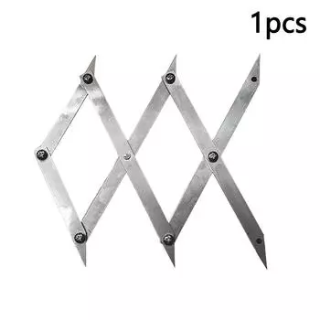 Picket Master Pro 3-точечный центроискатель Точные измерения Деревообрабатывающий центроискатель Разметочный инструмент Инструмент для разметки с равными интервалами 1pc