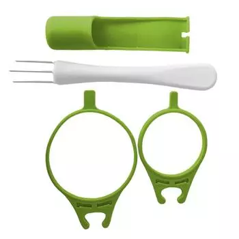 Pickle Grabber Многофункциональный Pickle Picker Olive Pepper Food Grabber Уникальные кухонные гаджеты Вилка для солений с длинной ручкой для CHINA