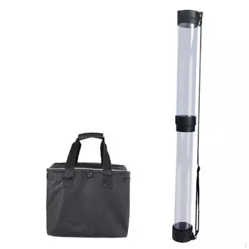 Pickleball Pick up Tube Теннисный мяч Picker Retractable Enthusiasts Carrier Portable Collection с