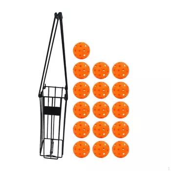 Pickleball Retriever Basket Balls Коллекционный теннисный пикап для спорта на открытом воздухе зелёный