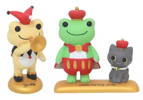 Pickles the Frog Figure Set of 2 Joker King Nakajima Corporation (30th & Pierre)