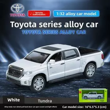 Pickup Tundra Toyota Alloy Model With Sound Light Features For Gift And Play StyleA