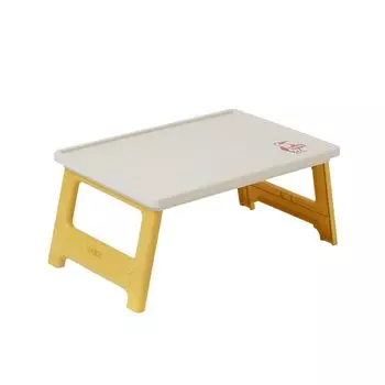 Picnic Seat Table with Folding Container Top Picnic Table With Yellow [Chums]