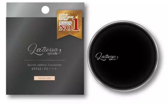 Pico Monte Japan Spicule Cushion Foundation Light Foundation Cushion Foundation SPF42 Made in Japan Moisturizing Skin Conditioning Niacinamide Retinol