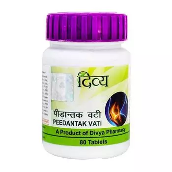 Пидантак Вати (80 таб, 500 мг), Peedantak Vati, Patanjali