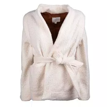 Пиджак-кимоно с поясом, цвета экрю, погоны для женщин Женщины LA PETITE ETOILE