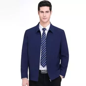 Пиджак мужской государственный служащий административный среднего возраста деловой повседневный кадровый пиджак весна и осень пиджак с лацканами топ 170