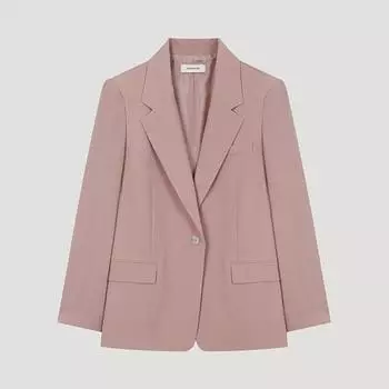 Пиджак на одной пуговице с надписью She S miSS Swwjko22010 Lp light pink/55