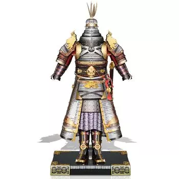 Piececool 3D Armor of Hundred DIY Metallic Nano 3D Metal Assembly No Glue 3 звезды сложности для экспертов и фигурок Головоломка, битвы, головоломка, головоломка,