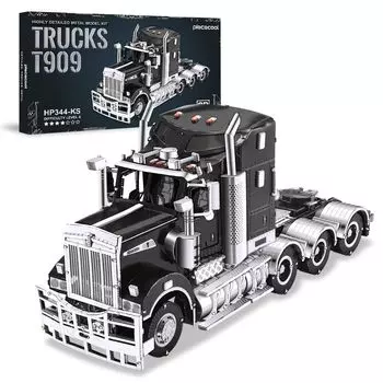 Piececool 3D Metal Puzzle T909 Truck Metallic Nano Puzzle 3D Puzzle Metal Model Assembly Kit Не требуется клей Уровень сложности 4 звезды Для экспертов